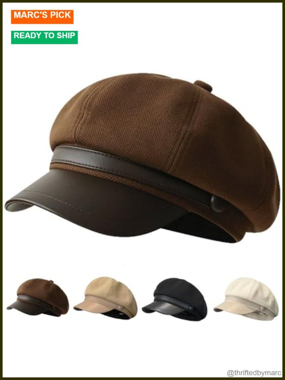 Newsboy Hat for Women, Octagonal Cap, Fall Winter, Lightweight Wool Blend